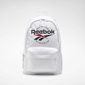 Plecak Damskie Reebok Classic RTW Białe PL 83OFWXA